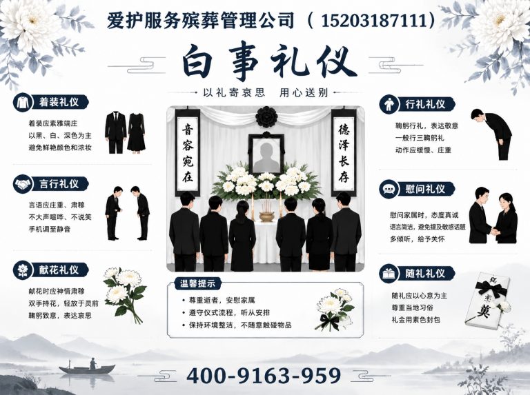 普陀区白事礼仪展示图